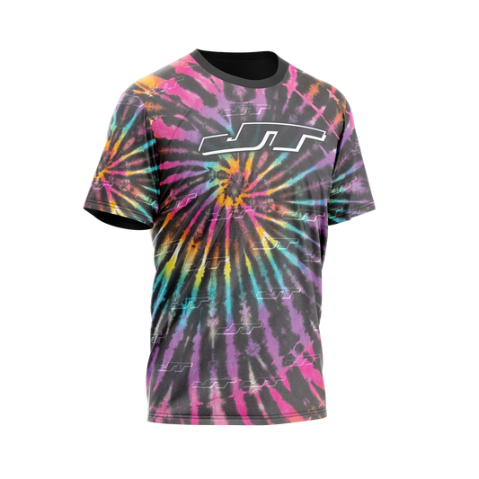 JT Stretch Air T-Shirt - Tie Dye - "Howie" Swirl