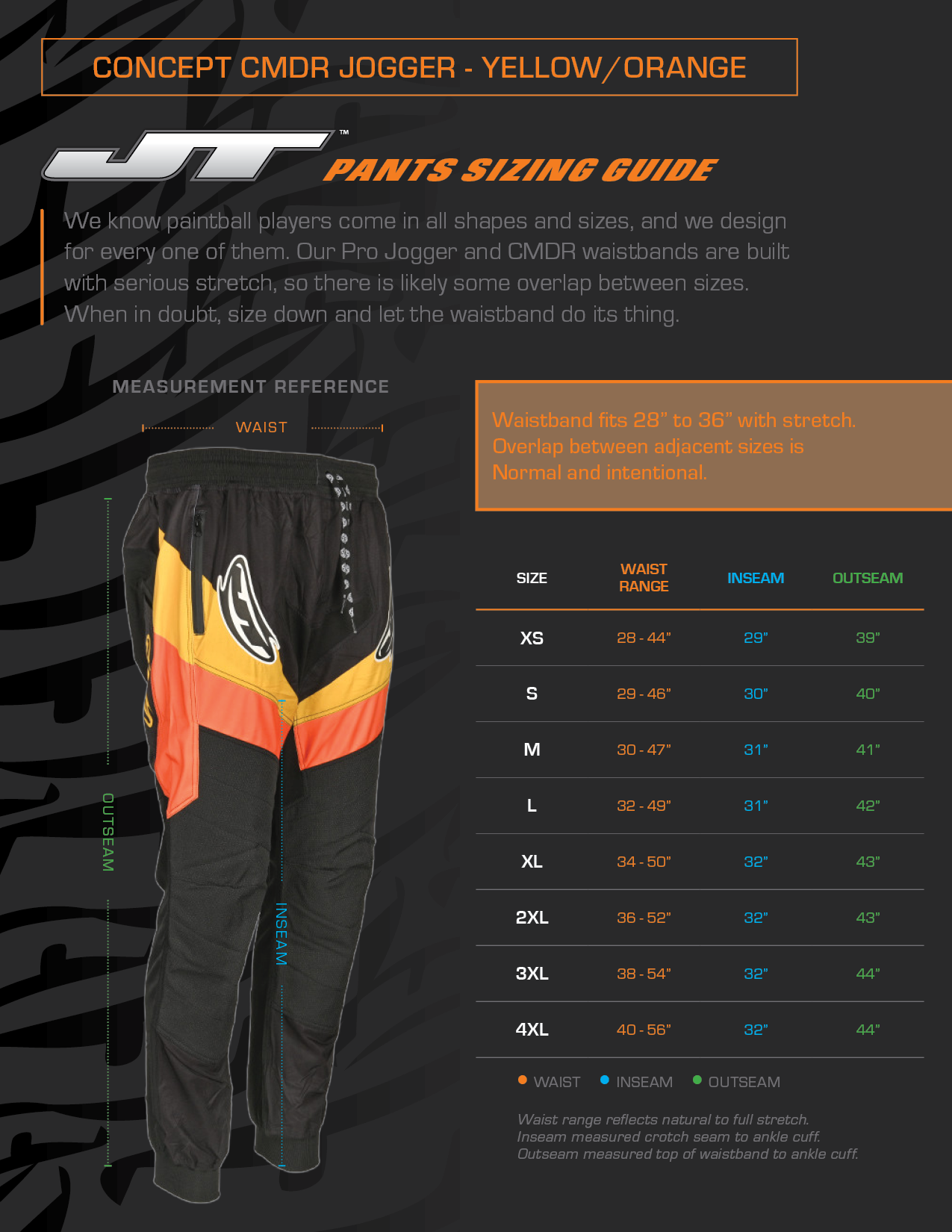 JT CMDR 2.0 Jogger - Grunge- Black / Grey