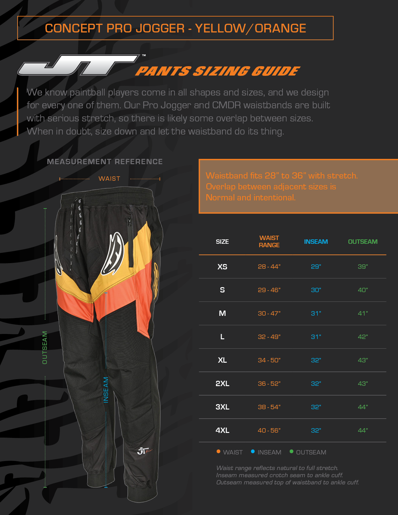 JT CMDR 2.0 Jogger w/ Patch - Vanta Blackout