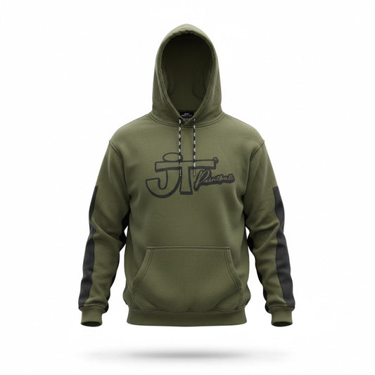 JT Grind Playing Hoodie - Olive Green