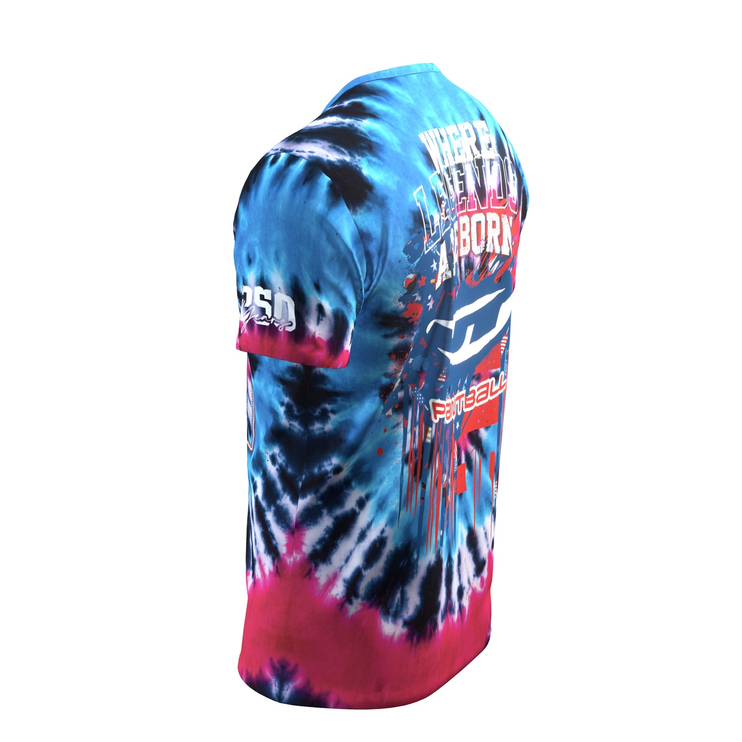 JT Stretch Air T-Shirt - Tie Dye - Eagle