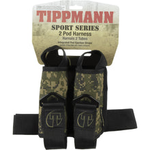 Load image into Gallery viewer, Tippmann Sport Series Digi Camo 2-Pod Paintball Harness