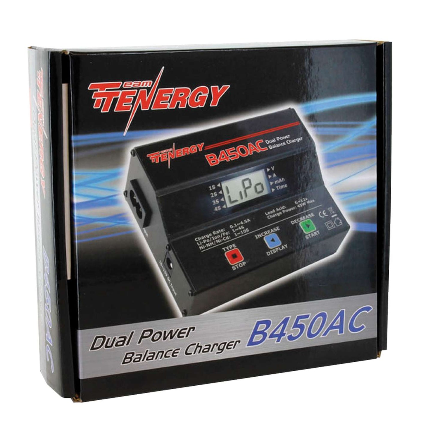 Tenergy B450AC 45W AC/DC Compact Charger
