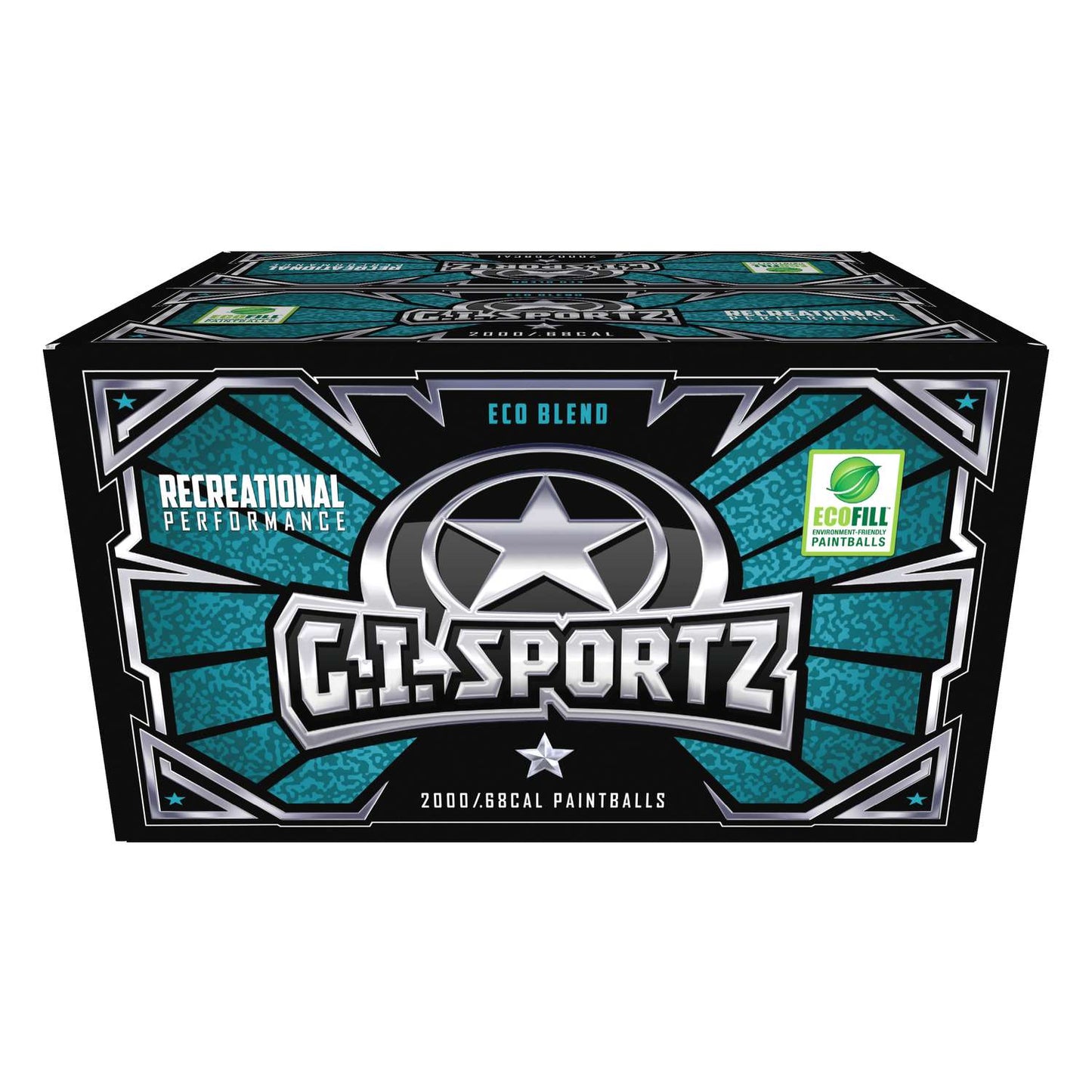 G.I. Sportz 1-STAR Paintballs - 2000ct