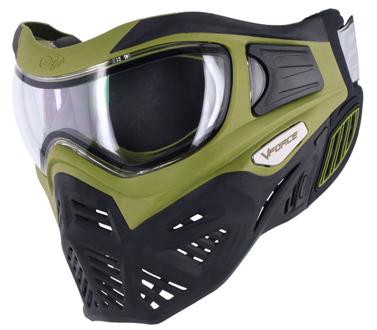 V-Force Grill Paintball Mask - SE White/Black - ActionVillage