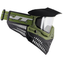 Load image into Gallery viewer, JT Bandana Series Proflex Paintball Mask - Green w/ Clear Thermal Lens