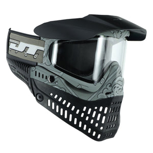 JT Bandana Series Proflex Paintball Mask - Gray w/ Clear Thermal Lens