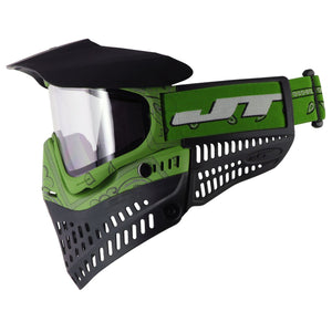 JT Bandana Series Proflex Paintball Mask - Slime Green w/ Clear Thermal Lens