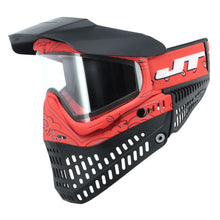 Load image into Gallery viewer, JT Bandana Series Proflex Paintball Mask - Red w/ Clear Thermal Lens