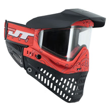 Load image into Gallery viewer, JT Bandana Series Proflex Paintball Mask - Red w/ Clear Thermal Lens