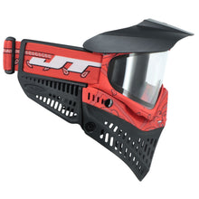 Load image into Gallery viewer, JT Bandana Series Proflex Paintball Mask - Red w/ Clear Thermal Lens